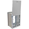 Hale Pet Door | Wall Model | Cat & Dog Doors | Adjustable Tunnel Fits Up to 10" Wide Walls | Energy Efficient Double Vinyl Flaps | Locking Security Cover | Skilled Install Required | Steel Corners - Image 5