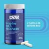 Swanson WIO™ Long Day SELF-Recovery™ Calm, Melatonin-Free Restful Sleep, Serotonin, L-Theanine, 5-HTP. Clear Mind + Emotional Wellness, Sleep Support, Mental Wellness, 60 Capsules (30-Day Supply) - Image 3