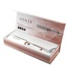 Professional Hair Straightener and Curler by JONIK BEAUTY AND FASHION. Infrared Technology, Ceramic Tourmaline-Coated Plates Flat Iron. White Glossy Finish! - Image 6