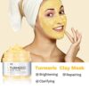 ANAI RUI Turmeric Clay Mask - Green Tea and Dead Sea Minerals, Spa Facial Mask Set for Pore Treatment/Smooth/Clarify, Indoor Use, 2.5 oz each - Image 8