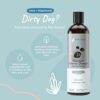 kin+kind Dog Shampoo - Deep Clean, Dirt & Odor Remover w/Activated Charcoal for Dogs, Gentle Formula w/Natural Aloe, Olive Oil & Coconut Oil, Pet Hair Care & Grooming Products, Patchouli, 12 fl oz - Image 6