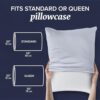 Beckham Hotel Collection Bed Pillows Standard / Queen Size Set of 2 - Down Alternative Bedding Gel Cooling Pillow for Back, Stomach or Side Sleepers - Image 7