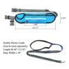 Waist Pet Leash Outdoor Running Free-Hand Adjustable Waist Belt Waterproof and Nylon Retractable Dog Leash Suitable for Most of Dogs (Blue) - Image 5