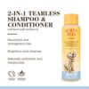 Burt's Bees for Pets Puppies Natural Tearless 2 in 1 Shampoo and Conditioner | Made with Buttermilk and Linseed Oil | Best Tearless Puppy Shampoo for Gentle Skin and Coat | Made in USA, 16 Oz - Image 6