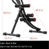 Fitlaya Fitness Core & Abdominal Trainers AB Workout Machine Home Gym Strength Training Ab Cruncher Foldable Fitness Equipment (red01) - Image 3