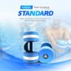 NewFitBody Water Dumbbells Set for Pool Weights - Aquatic Fitness Weights for Effective Water Workouts, water aerobics weights & Therapy - Celebrate Health and Wellness with pool exercise equipment - Image 4