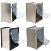 Hale Pet Door | Wall Model | Cat & Dog Doors | Adjustable Tunnel Fits Up to 10" Wide Walls | Energy Efficient Double Vinyl Flaps | Locking Security Cover | Skilled Install Required | Steel Corners - Image 4