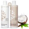 Purezero Coconut Milk Shampoo & Conditioner set - Intense Hydration & Increase Shine - Fight Dandruff & Frizz - Zero Sulfates, Parabens, Dyes - 100% Vegan & Cruelty Free - Great For Color Treated Hair - Image 5