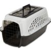 Petmate Two-Door Small Dog & Cat Carrier, Top or Front Loading, Made with Recycled Materials, 19 inches, For Pets up to 10 Pounds, Made in USA - Image 5