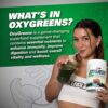 EHP Labs OxyGreens Super Greens Powder - Spirulina & Chlorella Superfood, Green Juice Powder & Greens Supplements with Prebiotic Fibre, Antioxidants & Immunity Support, 30 Serves (Pineapple) - Image 8