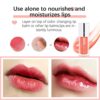 Hydrating Moisturizing Lip Glow Oil, Nourishing Glossy Transparent Plumping Oil, Non-sticky Tinted Toot Lip Balm for Lip Care - Image 5