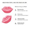 20Pcs Moisturizing/Plumping Lip Mask, Restores Moisture Mask for Dry Lips and Lines Overnight Care, Gel Treatment Masks ​ (Pink) - Image 6