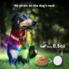 4 Modes Dog Lights for Night Walking, IP68 Waterproof Dog Collar Light for Nighttime Clip on, High-Capacity Rechargeable Dog Light with 2 USB C Cables, 2 Pack - Image 3