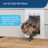 PetSafe NEVER RUST Wall Entry Pet Door - Telescoping Frame - Insulates Better than Metal Doors, Energy Efficient Cat & Dog Door - Interior & Exterior Walls, Weatherproof, Easy to Install & Clean - M - Image 7