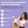 Dood Woof Dog Detangler Spray Dematting for Doodles - Hypoallergenic Dog Leave in Conditioner Spray for Grooming with Lavender Essential Oil | Detangler Spray for Dogs Matted Hair | 8 Fl Oz - Image 6