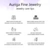 Auriga Fine Jewelry 10k Yellow Gold July Birthstone Charm Pendant (L- 20 mm, W- 10 mm) Gift for Women - Image 3