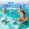 NewFitBody Water Dumbbells Set for Pool Weights - Aquatic Fitness Weights for Effective Water Workouts, water aerobics weights & Therapy - Celebrate Health and Wellness with pool exercise equipment - Image 2