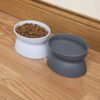 Kitty City Raised Cat Food Bowl Collection/Stress Free Pet Feeder and Waterer and Slow Feed Bowls - Image 3