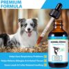 SDJUFEI Kennel Cough for Dogs, 60ml Dog Cough, Herbal Drops for All Breeds & Sizes, Supplement for Dogs Itch - Image 2