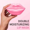 20Pcs Moisturizing/Plumping Lip Mask, Restores Moisture Mask for Dry Lips and Lines Overnight Care, Gel Treatment Masks ​ (Pink) - Image 3