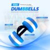 NewFitBody Water Dumbbells Set for Pool Weights - Aquatic Fitness Weights for Effective Water Workouts, water aerobics weights & Therapy - Celebrate Health and Wellness with pool exercise equipment - Image 7