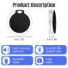 2 Pack Smart Bluetooth Tracker & Bluetooth Key Finder – Key Locator Device with App,GPS Tracking Device for Kids Pets Keychain Wallet Luggage,APP Control Compatible iOS Android,No Monthly Fee (Black) - Image 3