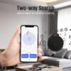 2 Pack Smart Bluetooth Tracker & Bluetooth Key Finder – Key Locator Device with App,GPS Tracking Device for Kids Pets Keychain Wallet Luggage,APP Control Compatible iOS Android,No Monthly Fee (Black) - Image 5