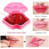 20Pcs Moisturizing/Plumping Lip Mask, Restores Moisture Mask for Dry Lips and Lines Overnight Care, Gel Treatment Masks ​ (Pink) - Image 4