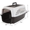 Petmate Two-Door Small Dog & Cat Carrier, Top or Front Loading, Made with Recycled Materials, 19 inches, For Pets up to 10 Pounds, Made in USA - Image 2