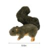 ALL FOR PAWS Interactive Dog Squirrel Plush Toys, Stuffed Animal Squeaky Toy for Dogs Enrichment Toys, Large - Image 4