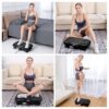 AXV Vibration Plate Exercise Machine Whole Body Workout Vibrate Fitness Platform Lymphatic Drainage Machine for Weight Loss Shaping Toning Wellness Home Gyms Workout - Image 3